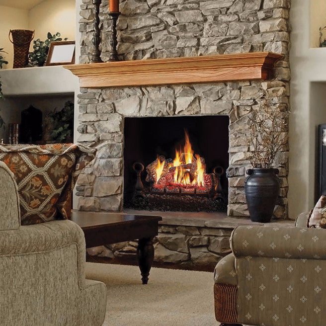Napoleon Fiberglow 30 Inch Gas Log Set with Burner - GL30NE
