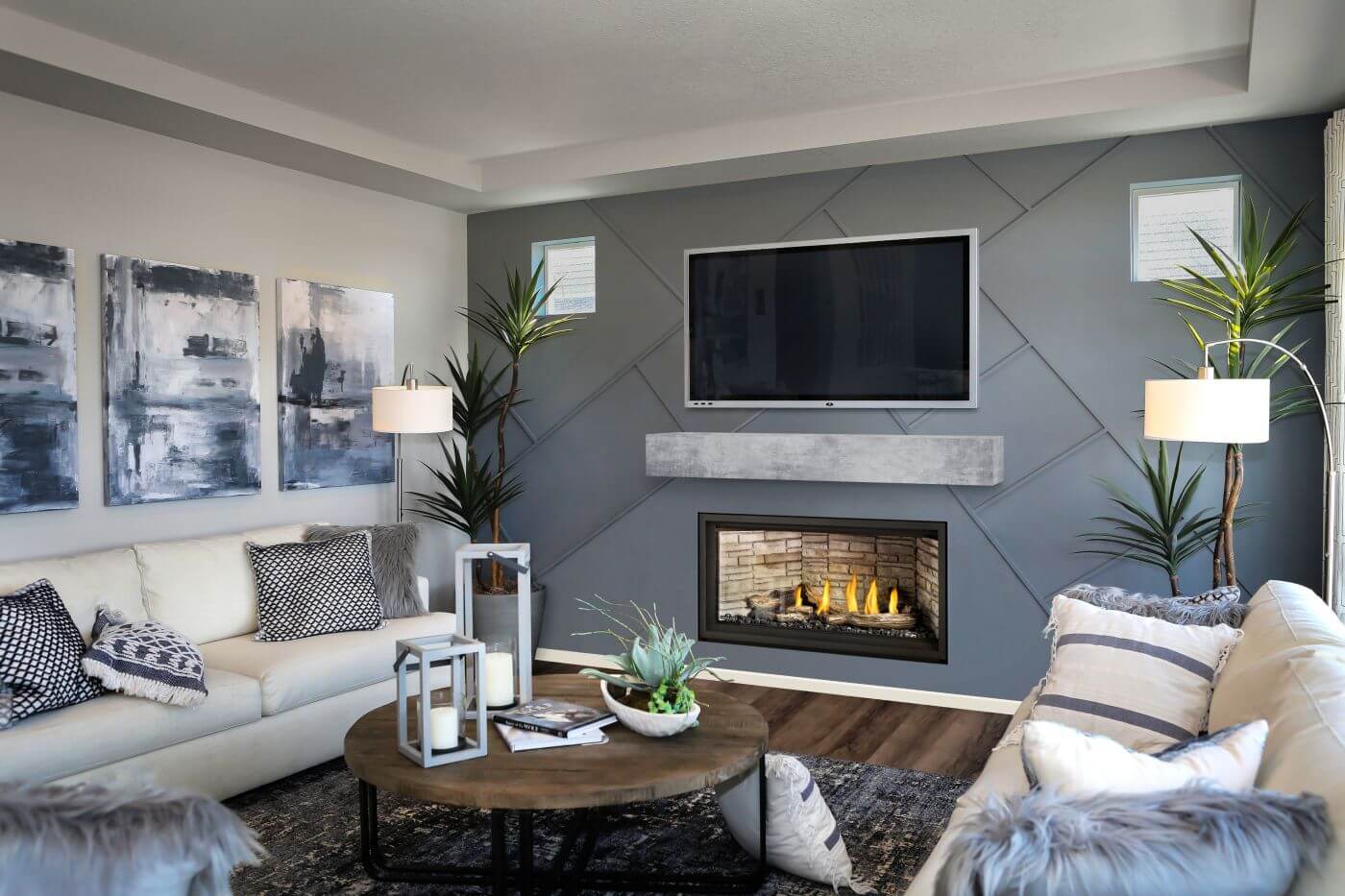 Napoleon Ascent Linear Premium 42 Direct Vent Gas Fireplace