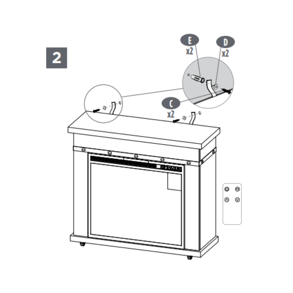 Dimplex Morgan Traditional Free-Standing Electric Fireplace - C3P23LJ
