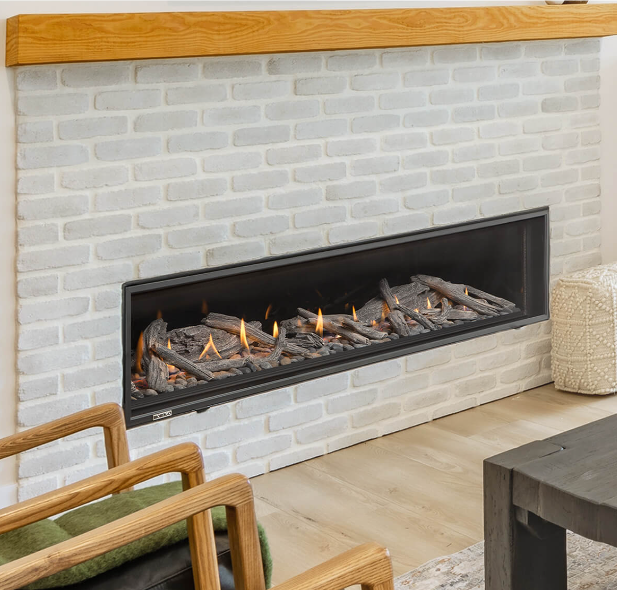 Montigo DelRay 72 Linear Direct-Vent Gas Fireplace - DRL7213NI – North ...