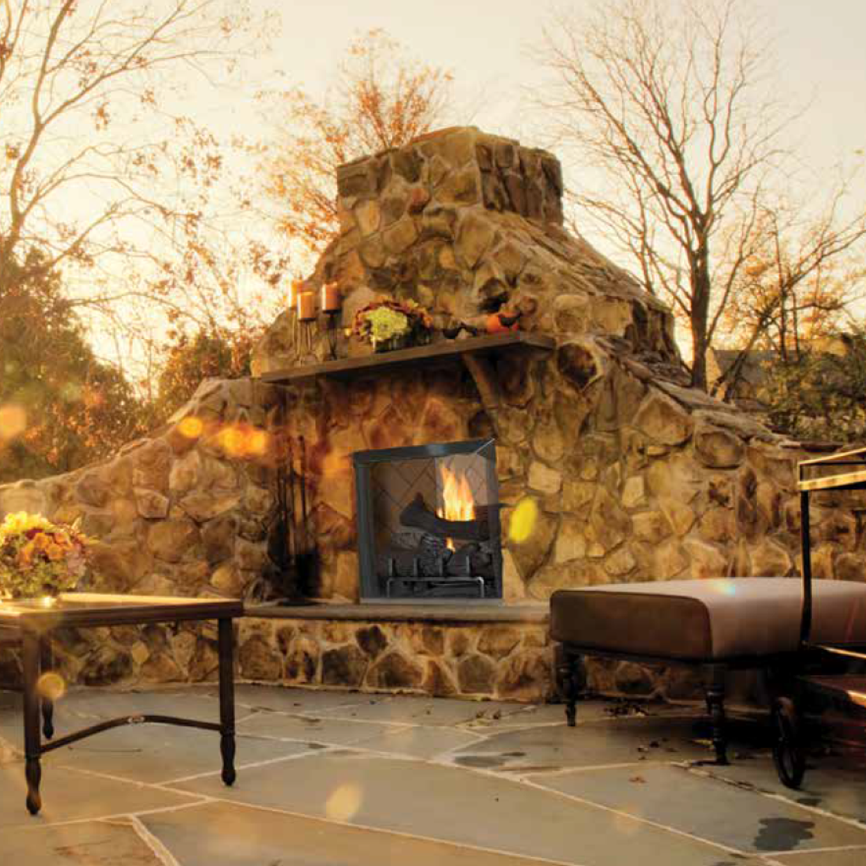Superior 42 Inch Vent Free Outdoor Gas Firebox - VRE6042