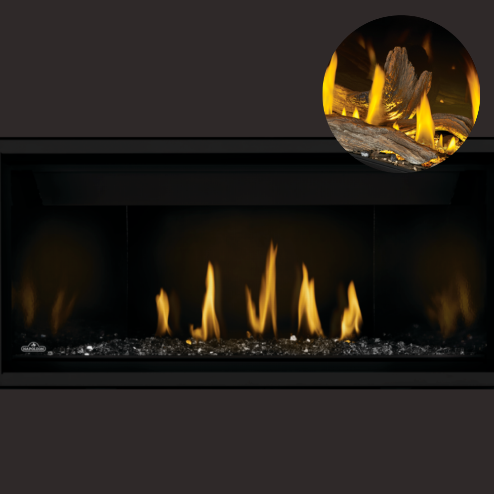 Napoleon Tall Vector 74 Linear Direct-Vent Gas Fireplace - TLV74N