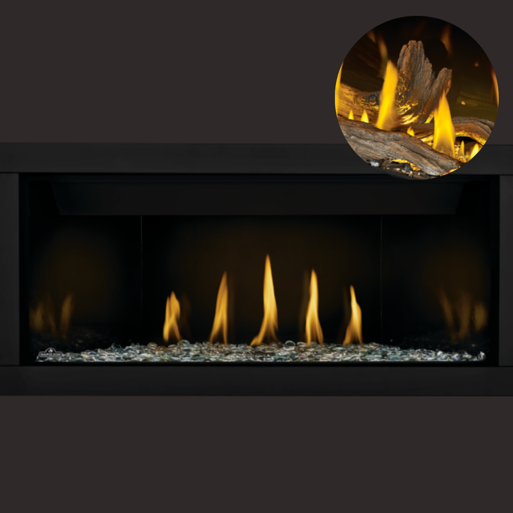 Napoleon Tall Vector 74 Linear Direct-Vent Gas Fireplace - TLV74N
