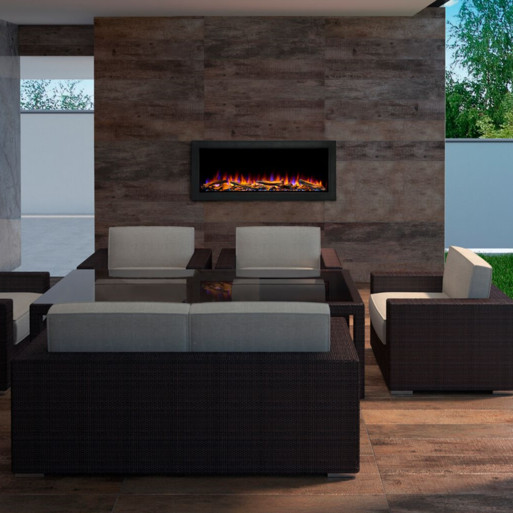 SimpliFire Forum 43 Inch Outdoor Electric Fireplace - SF-OD43 SimpliFire Forum 43 Inch Outdoor Electric Fireplace - SF-OD43