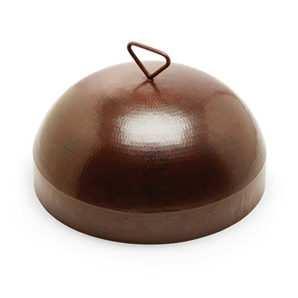 HPC Round Copper Hammered Weather Cover - FPHC-26TEMP/32MESA