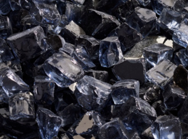 Majestic Graphite Crushed Glass 5lbs - MEDIA-GT