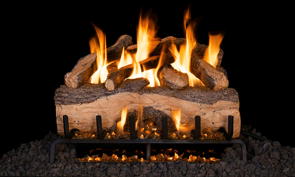 RealFyre 24 Inch G31 3-Tiered Burner Vented Gas Log Set - G31-24A