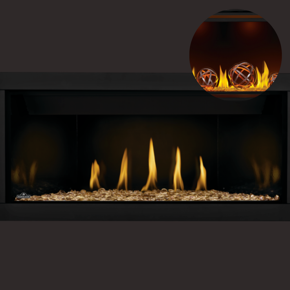 Napoleon Tall Vector 50 Linear Direct-Vent Gas Fireplace - TLV50N