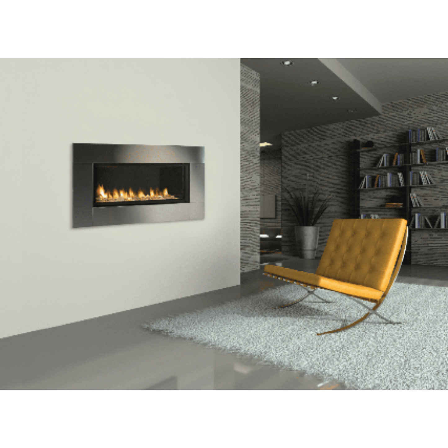 Monessen Artisan AVFL42 42" NG Vent Free Linear Fireplace | AVFL42NTSC