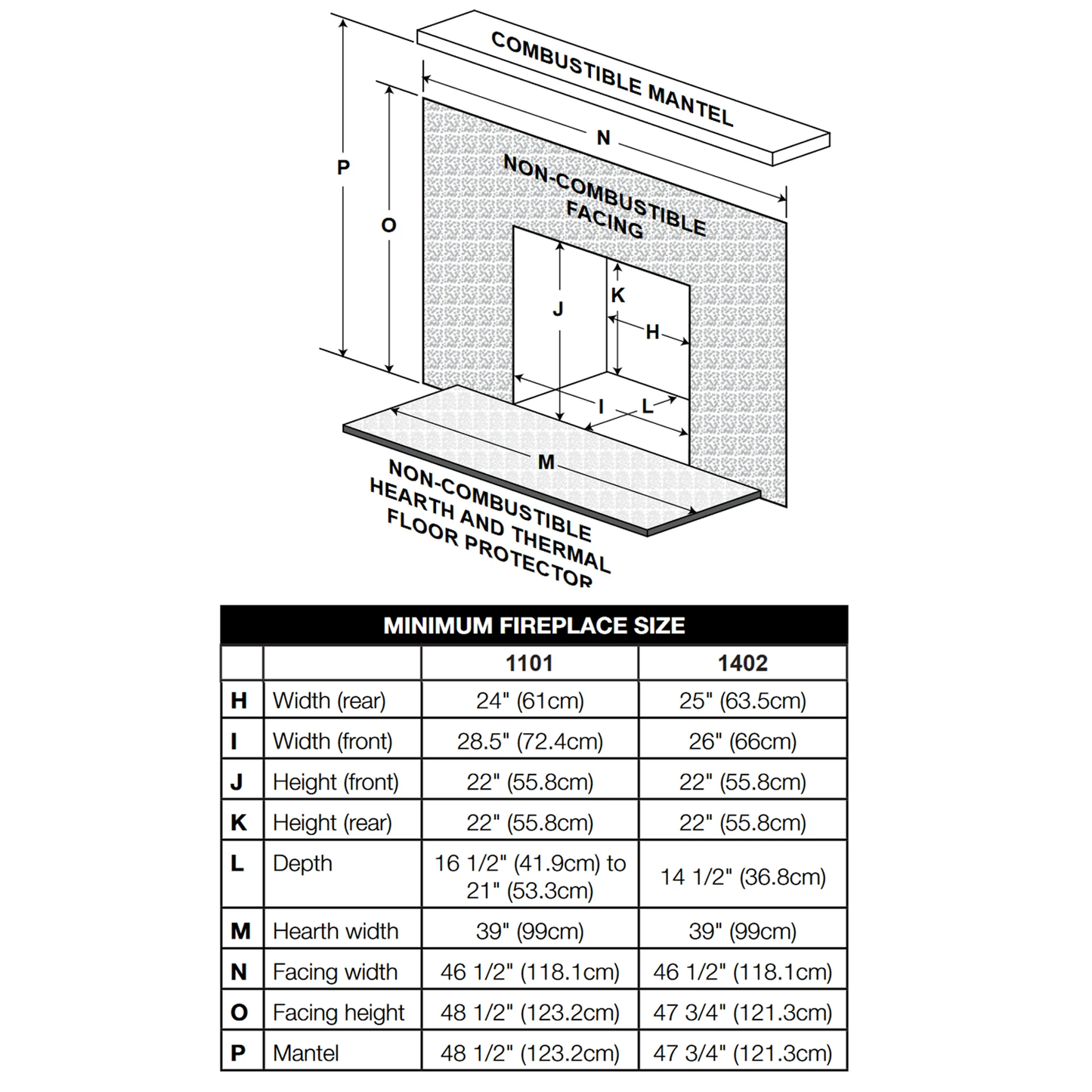 Napoleon Oakdale EPI-1402K Porcelain Enamel Black EPA | EPI-1402K