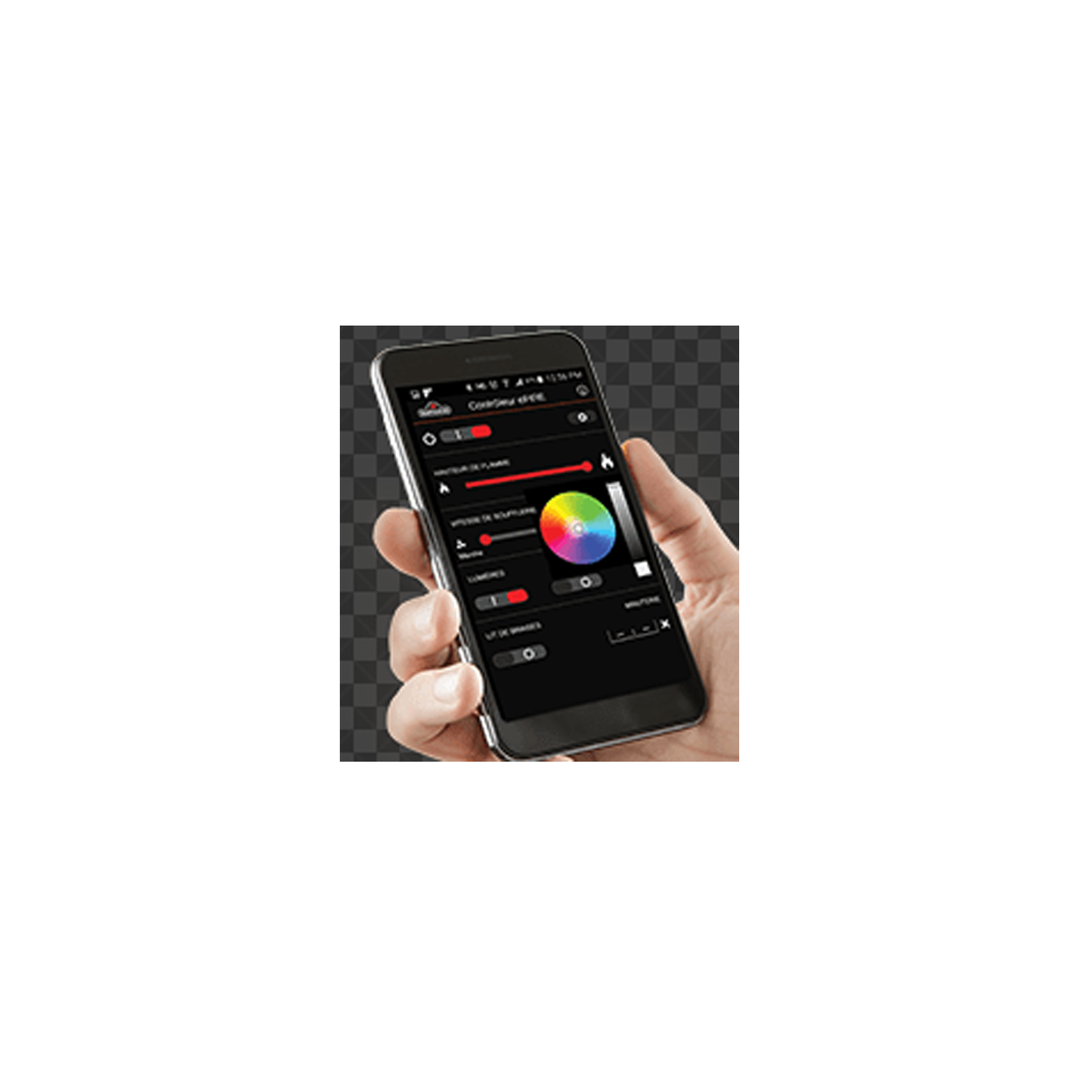 Napoleon eFire Advanced with Proflame II Remote Control for Propane Gas - EFCP