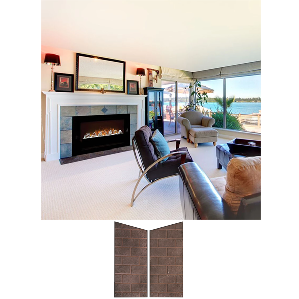 Modern Flames Home Fire 60 Inch Electric Fireplace | HF60CBI