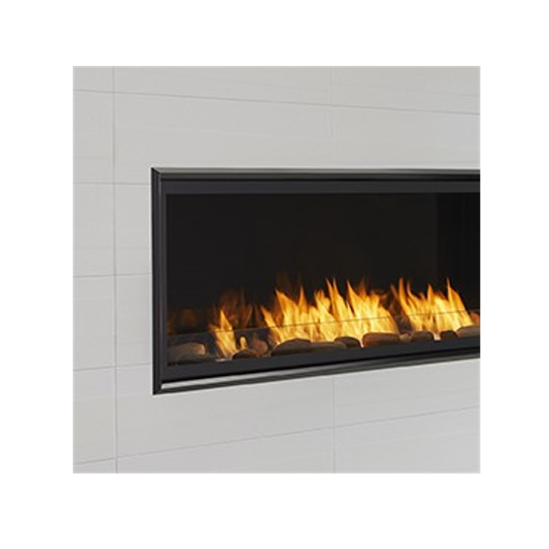 Monessen Artisan Satin Black Trim Kit Faceplate | AVFL42TKI-B
