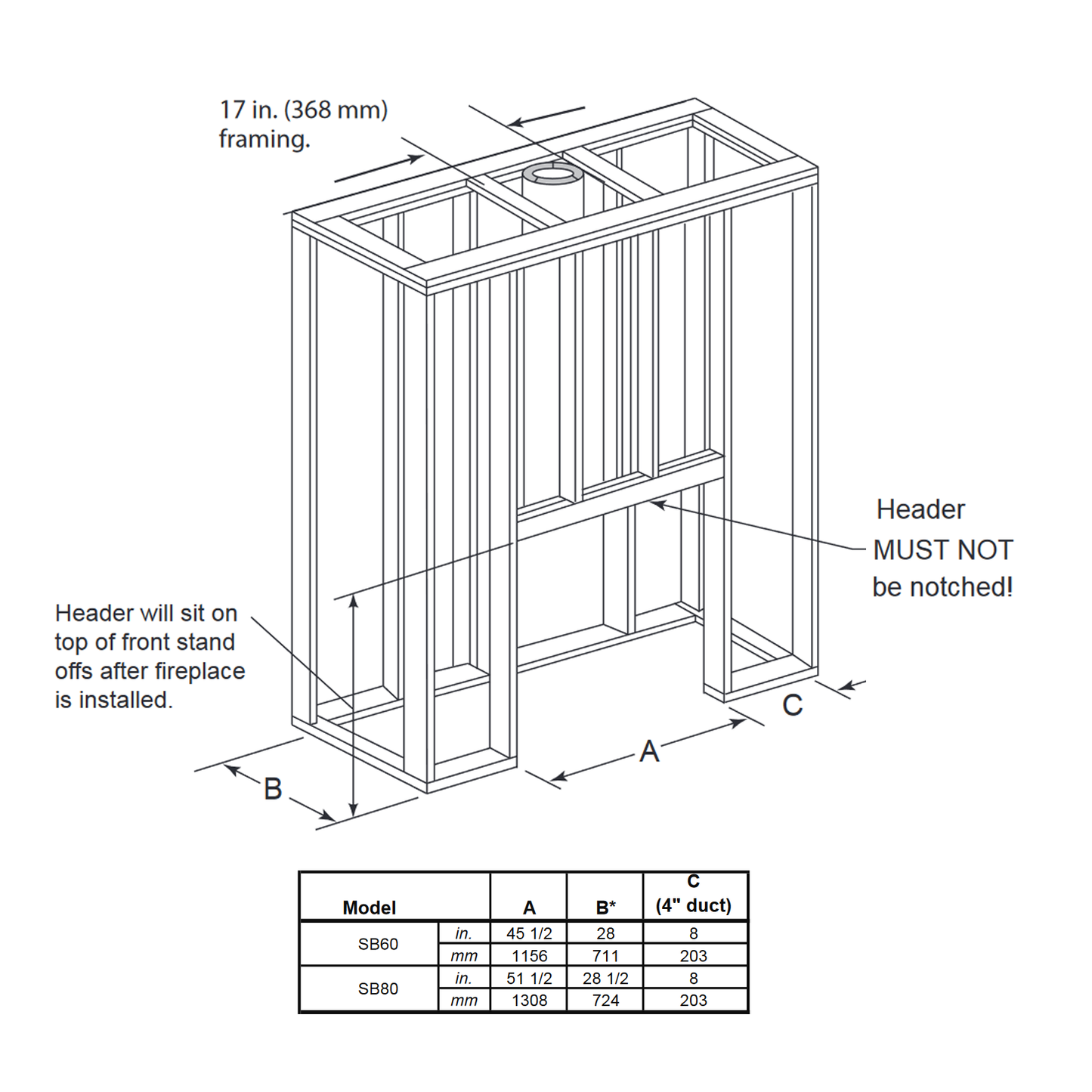 Majestic Biltmore 36 Radiant Wood Fireplace | SB60