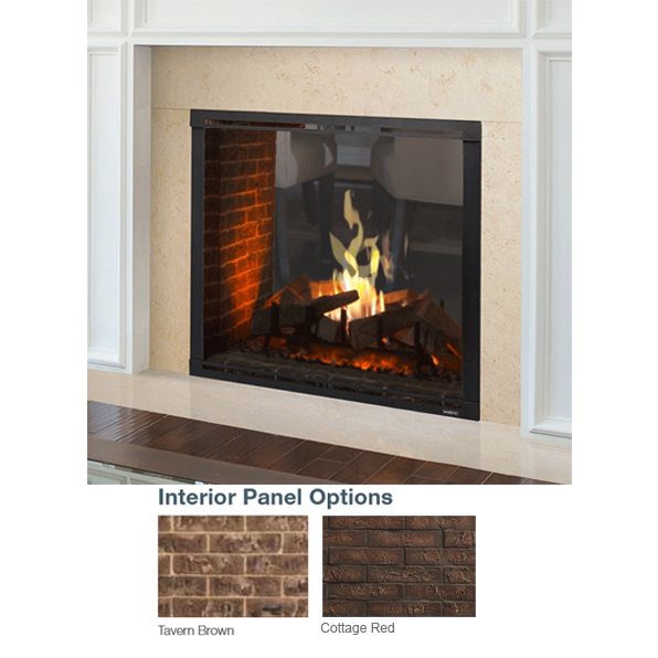 Majestic Cottage Red for Marquis II See-Through 42 | BRICKMQ42STCR