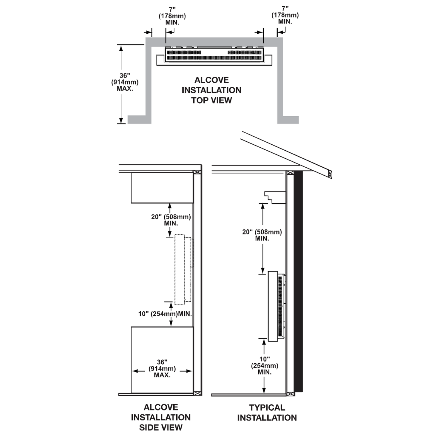 Napoleon Plazmafire 24 Vent Free Linear Gas Fireplace | WHVF24