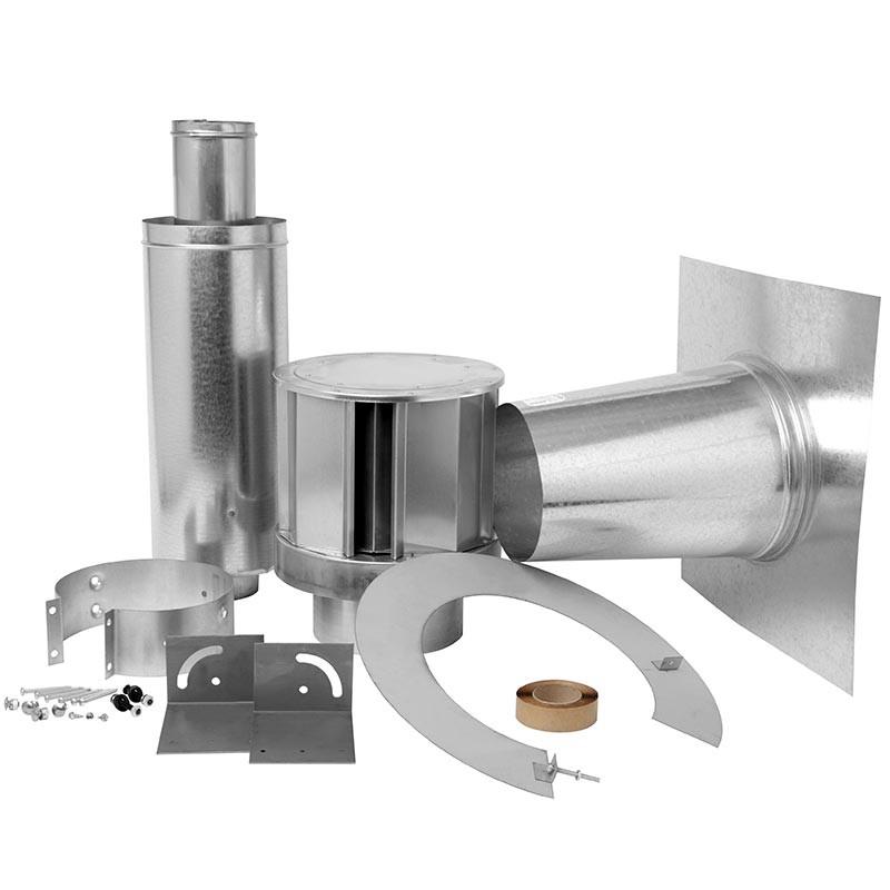 Napoleon GD612 8"x10" Direct Vent Fireplace Flat Roof Roof | GD612