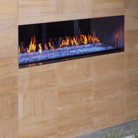 Majestic Palazzo See Thru Linear Outdoor Gas Fireplace | ODPALGST