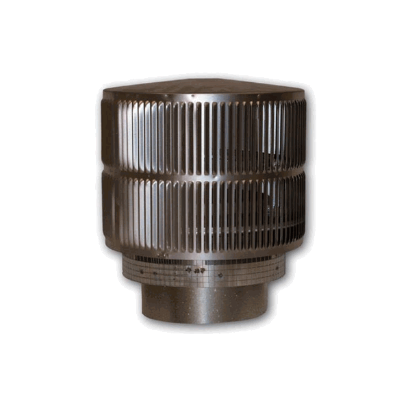 Superior Round Top Termination with Louvered Screen | RLT-12D