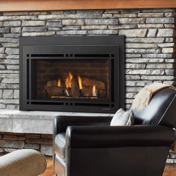 Majestic 35 Ruby Direct Vent GAS Fireplace Insert - Natural GAS