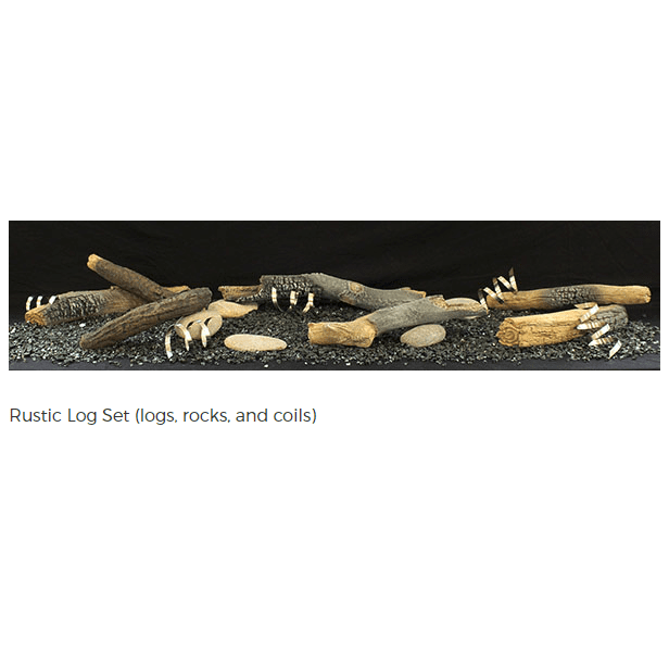 Empire Boulevard Rustic Log Set Media Kit | LS60THF