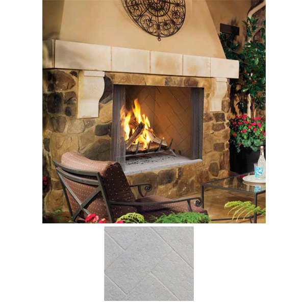 Superior 50 Inch Outdoor Wood Fireplace | WRE4550