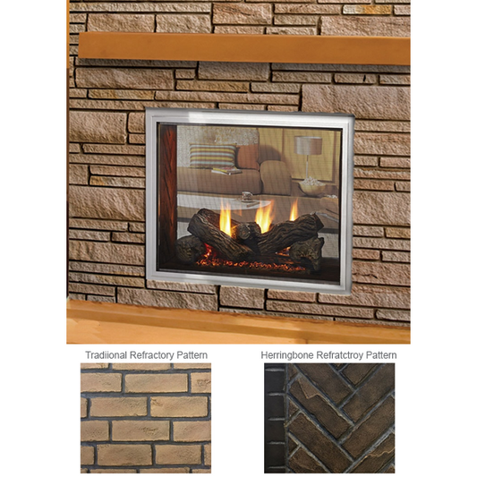 Majestic Traditional Brick Refractory for Fortress 36 | ODFORTG36-IT