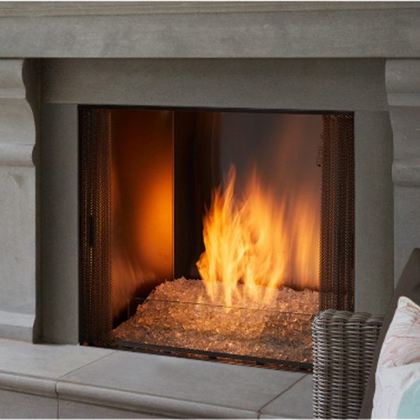 Majestic Hearth Kit For Use With Glass for Courtyard 42 | MOD-ODCOUG42