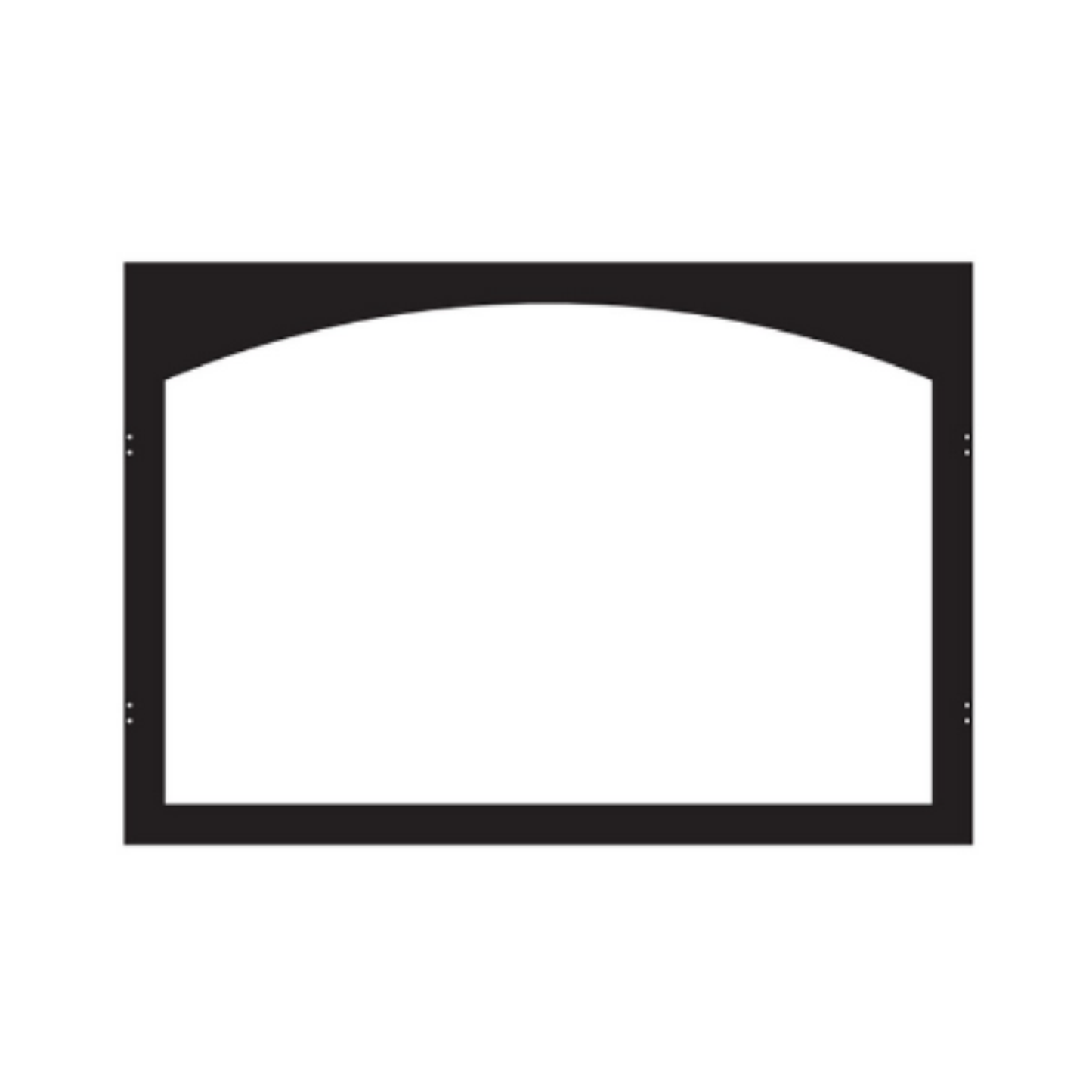 Empire Black Arch Door Frame for Breckenridge Premium 32 - VBY32TBL