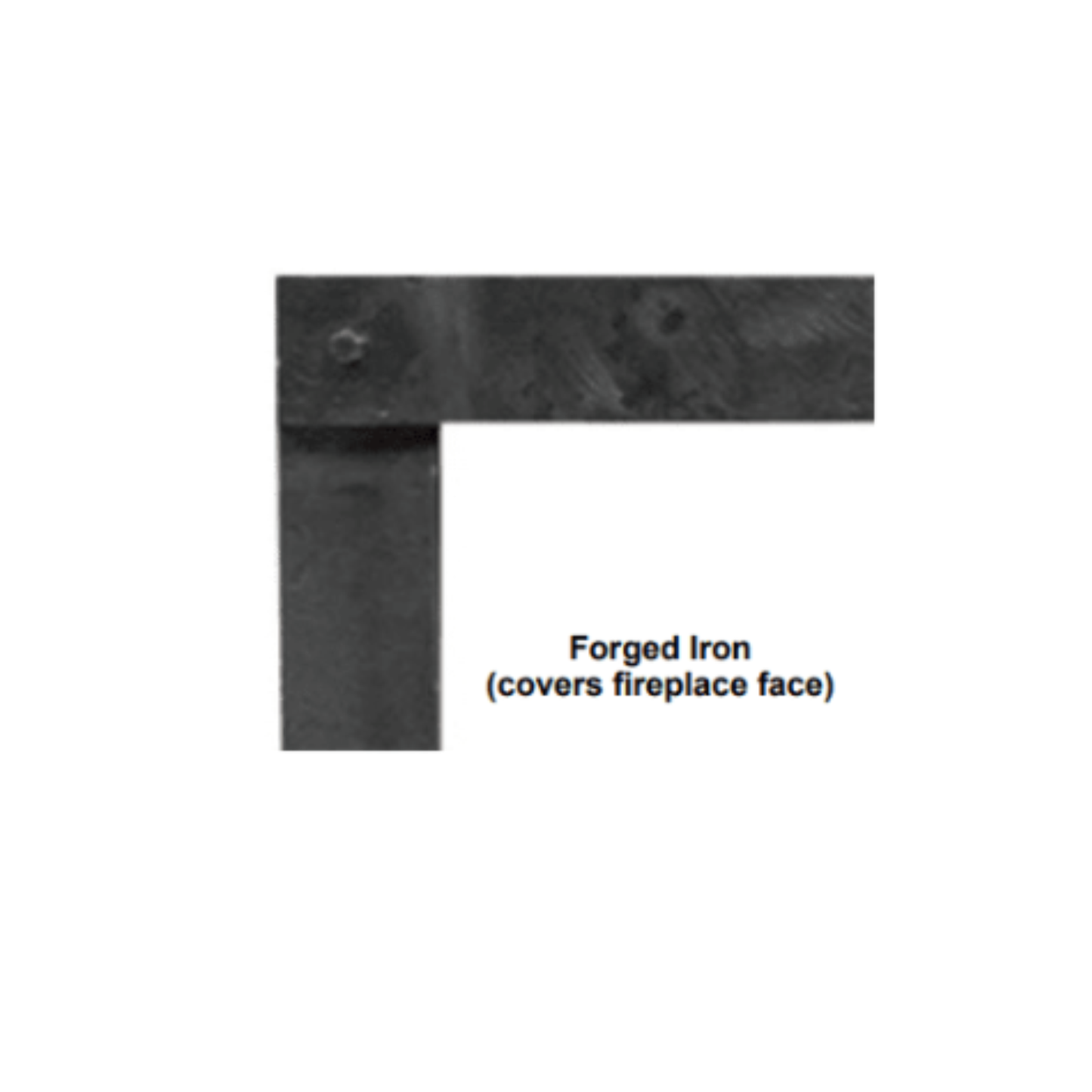 Empire Hammered Pewter Adjustable Beveled Trim Kit - DF72HP