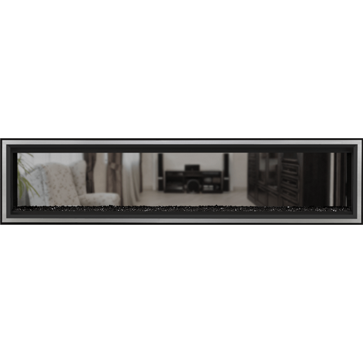 Napoleon Vector 74 SeeThru Linear Direct-Vent Gas Fireplace | LV74N2