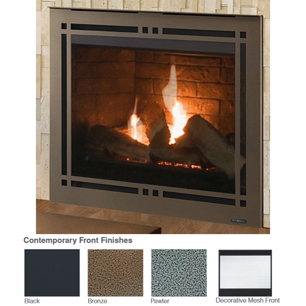 Majestic Pewter Contemporary Rectangular Door | CRD36PT