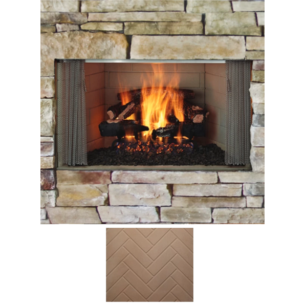 Majestic Villawood 36 Outdoor Wood Fireplaces | ODVILLA-36