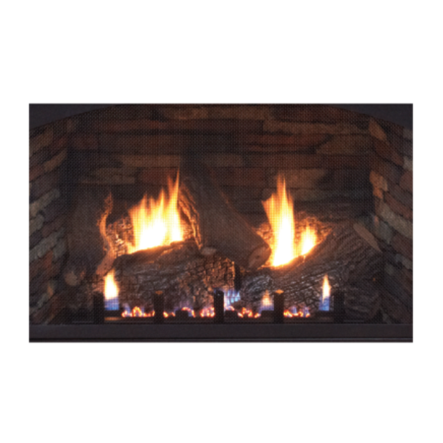 Empire Vail Premium 36 Slope Glaze Burner Vent-Free Gas Fireplace - VFPA36