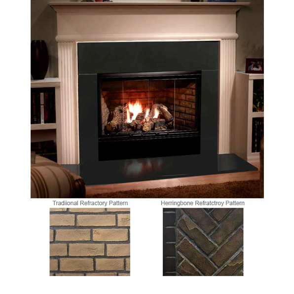 Majestic Reveal 42 B-Vent Gas Fireplace | RBV4842