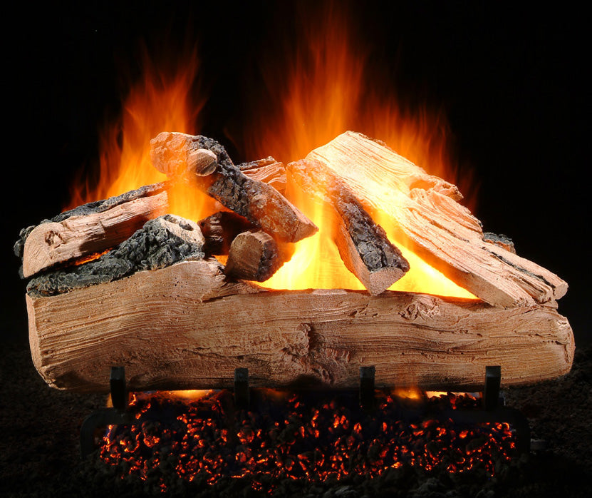 Hargrove 15 Inch Fresh Cut Series Vented Gas Log Set With Variable Flame Control - 15RNEB1F5