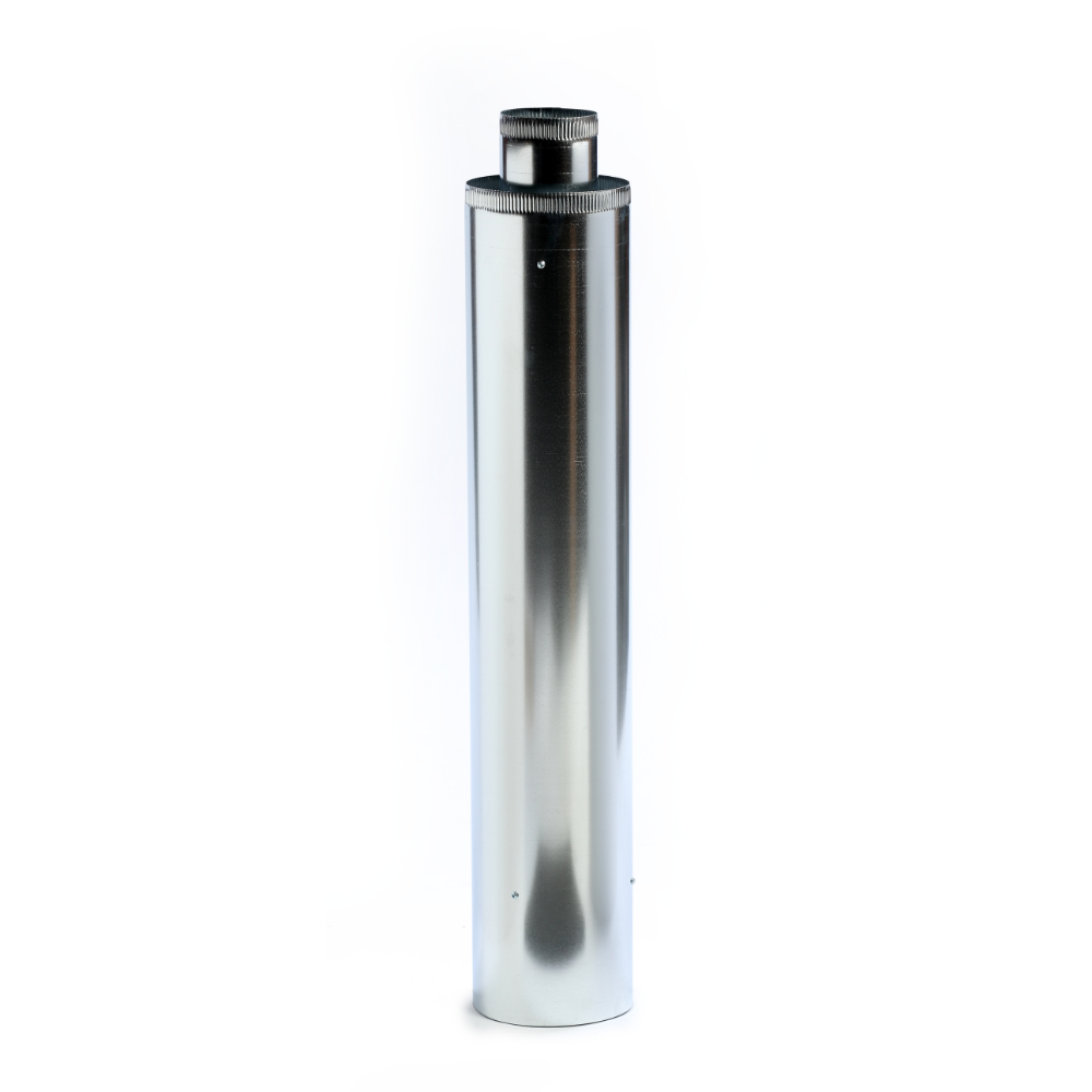Kingsman 4 Inch & 7 Inch x 36 Inch Galvanized Pipe Venting Component - Z47GP36