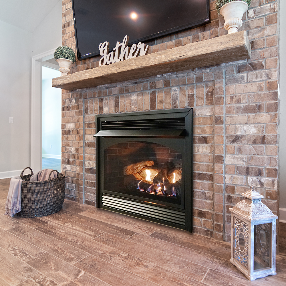 Empire Vail Premium 36 Slope Glaze Burner Vent-Free Gas Fireplace - VFPA36