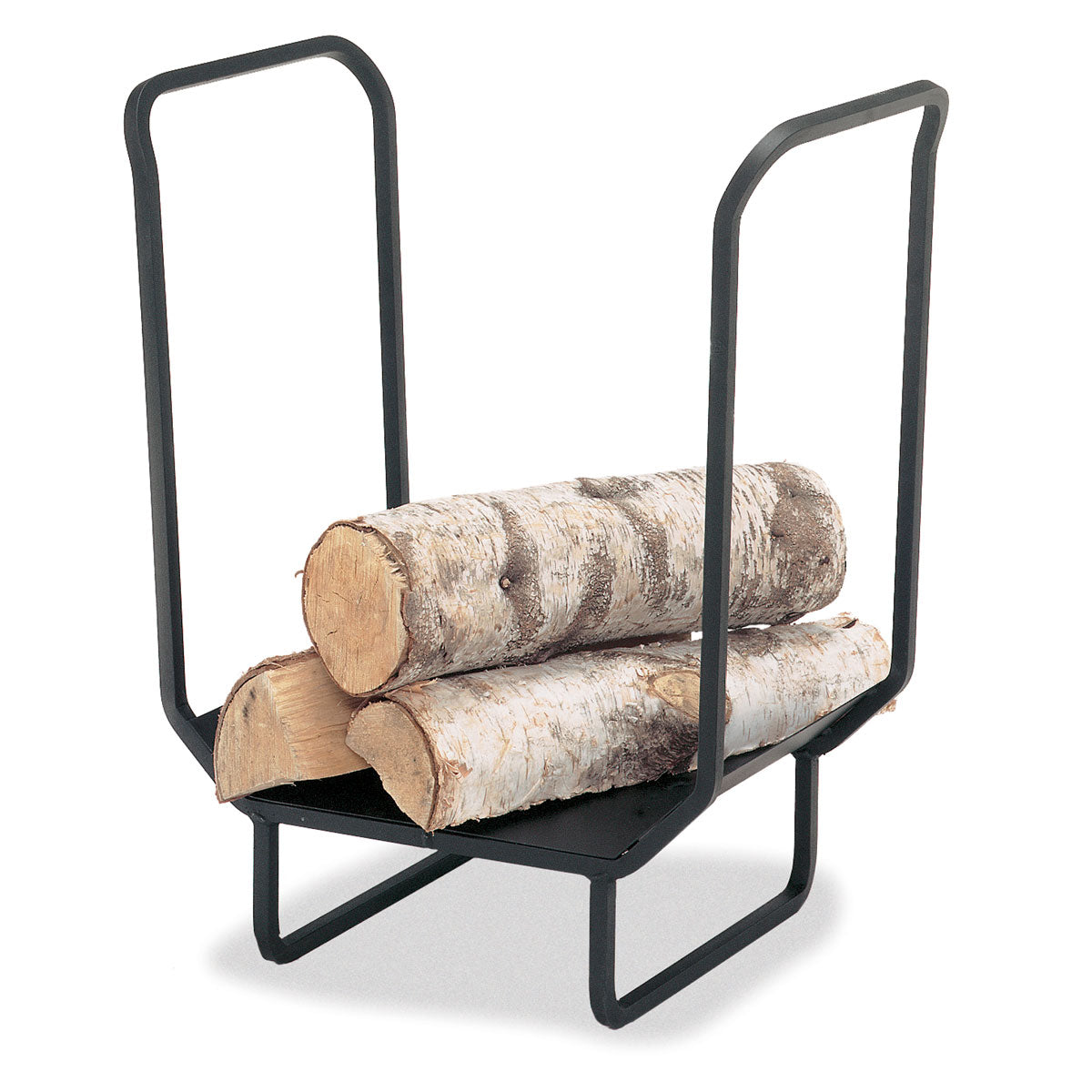 Pilogram Rack Pilgrim Matte Black Finish 18 Inch Solid Bar Stock Wood Rack - 18531 ...