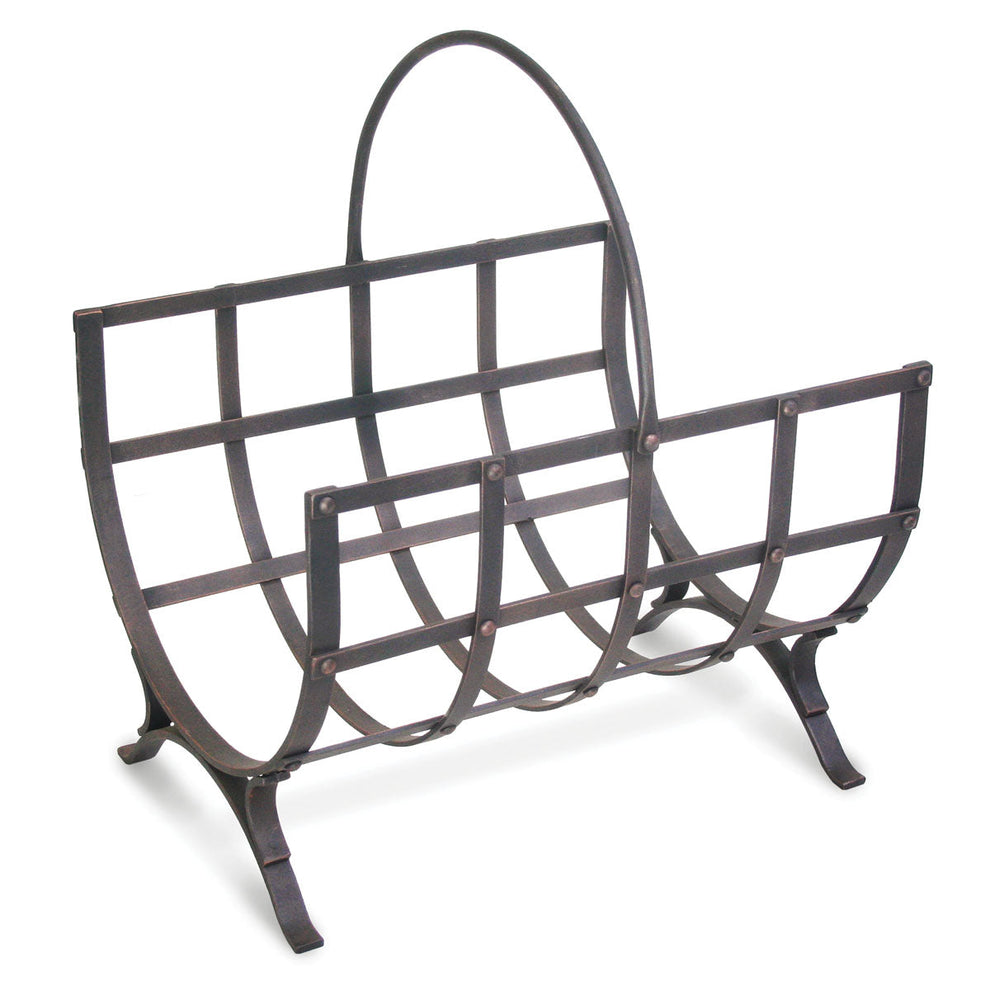 Pilogram Rack Pilgrim Distressed Bronze Finish 18 Inch Manor Wood Rack - 18536 ...