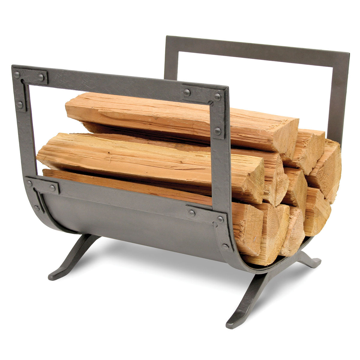 Pilogram Rack Pilgrim Forged Iron Finish 15.5 Inch Wood Rack - 18540 – North Country Fire