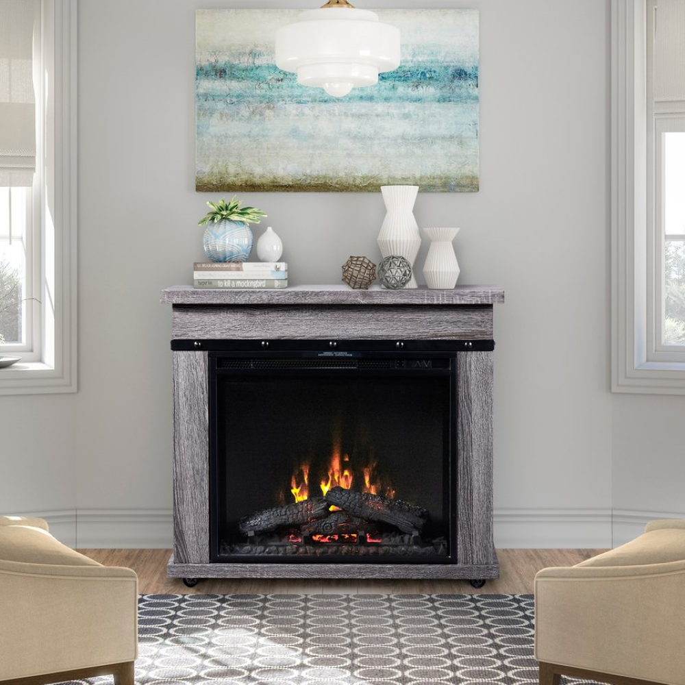 Dimplex Morgan Traditional Free-Standing Electric Fireplace - C3P23LJ