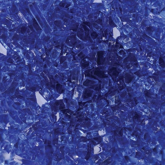 Superior Reflective Blue Glass - 5lb Bag - CRSHGL-RBLU