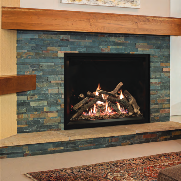 Empire Rushmore 36 Clean Face Direct Vent Gas Fireplace - DVCT36CBP