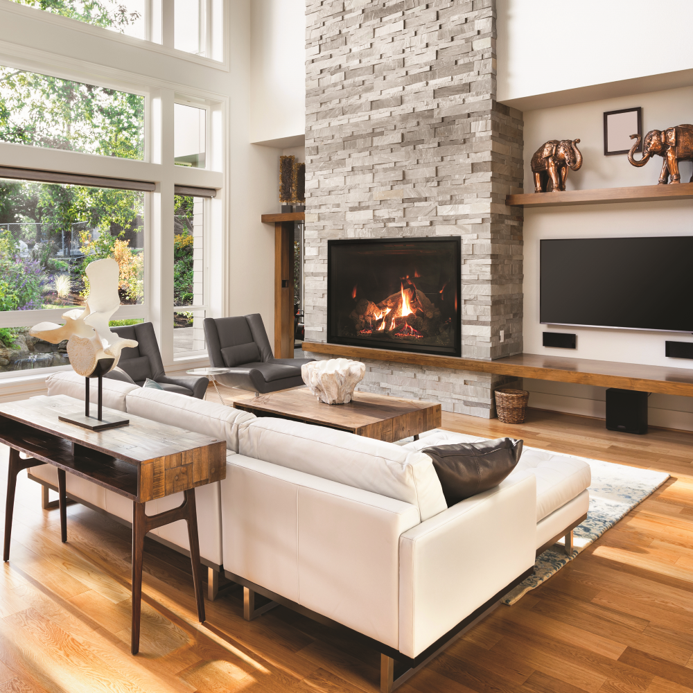 Empire Rushmore 50 Clean Face Direct Vent Gas Fireplace - DVCT50CBP