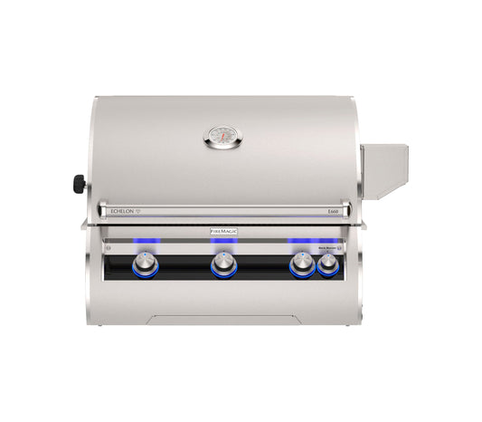 Firemagic 30 Inch Echelon Series Built-In Gas Grill with Analog Thermometer - E660i-9EAN