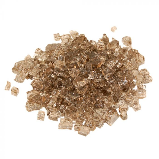 Realfyre Bronze‚ 1/4 Inch Crushed Fire Glass 10 lbs - GL10Z
