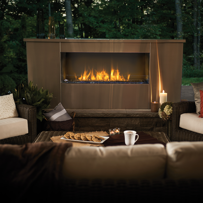 Napoleon Galaxy One-Sided Outdoor Linear Gas Fireplace - GSS48