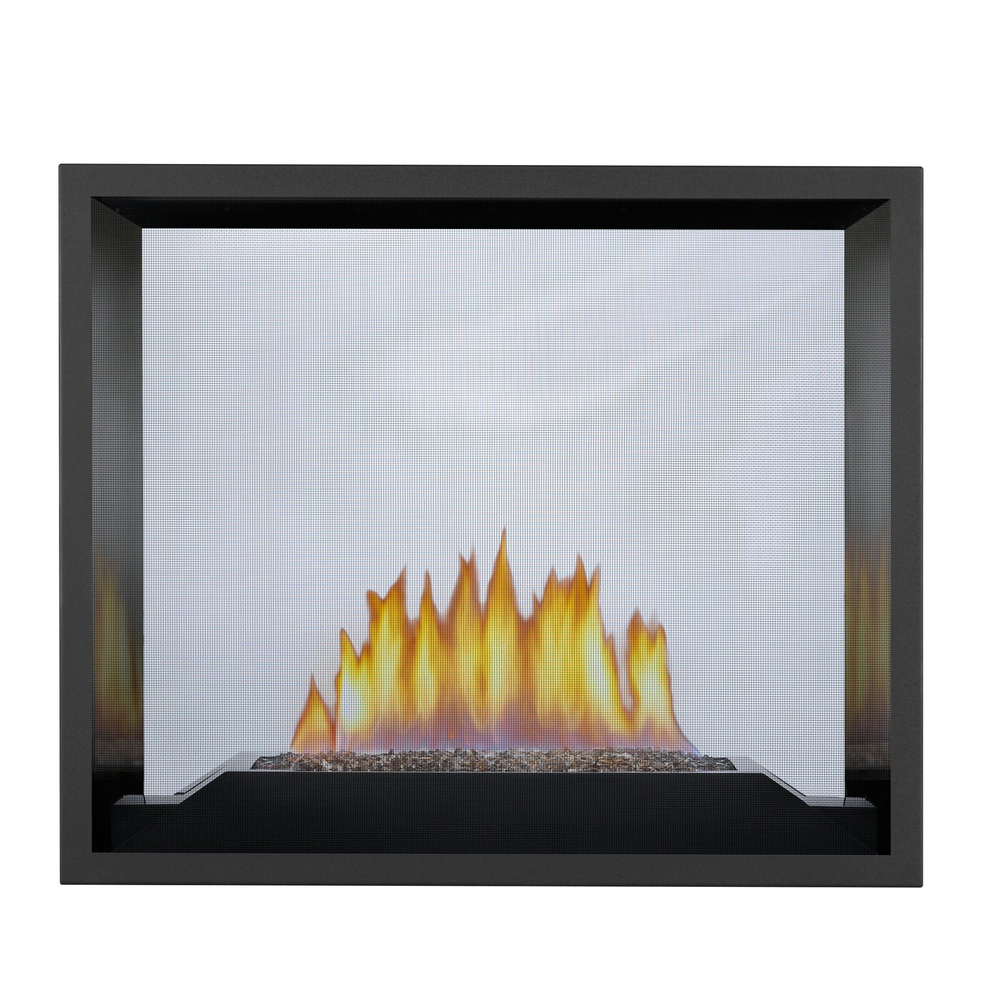 Glass Ember Burner Assembly
