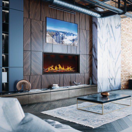 Napoleon Tall Vector 62 Linear Direct-Vent Gas Fireplace - TLV62N